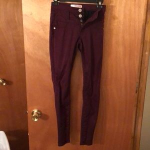 Burgundy Pants